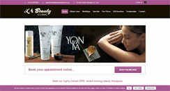 Desktop Screenshot of labeautyclinicclon.com